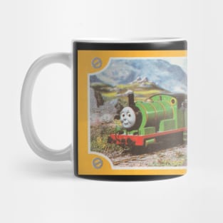 Thomas the Tank Engine Vintage Stamp - Percy Mug